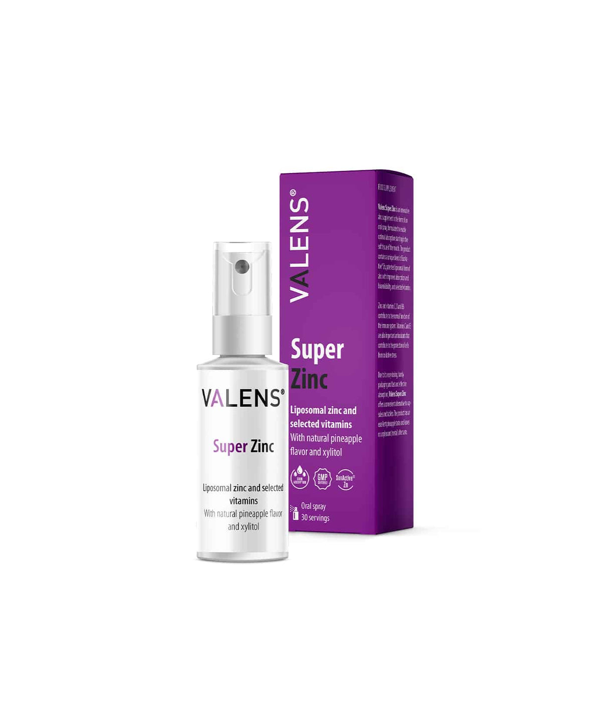 Super Zinc Oral Spray de Valens