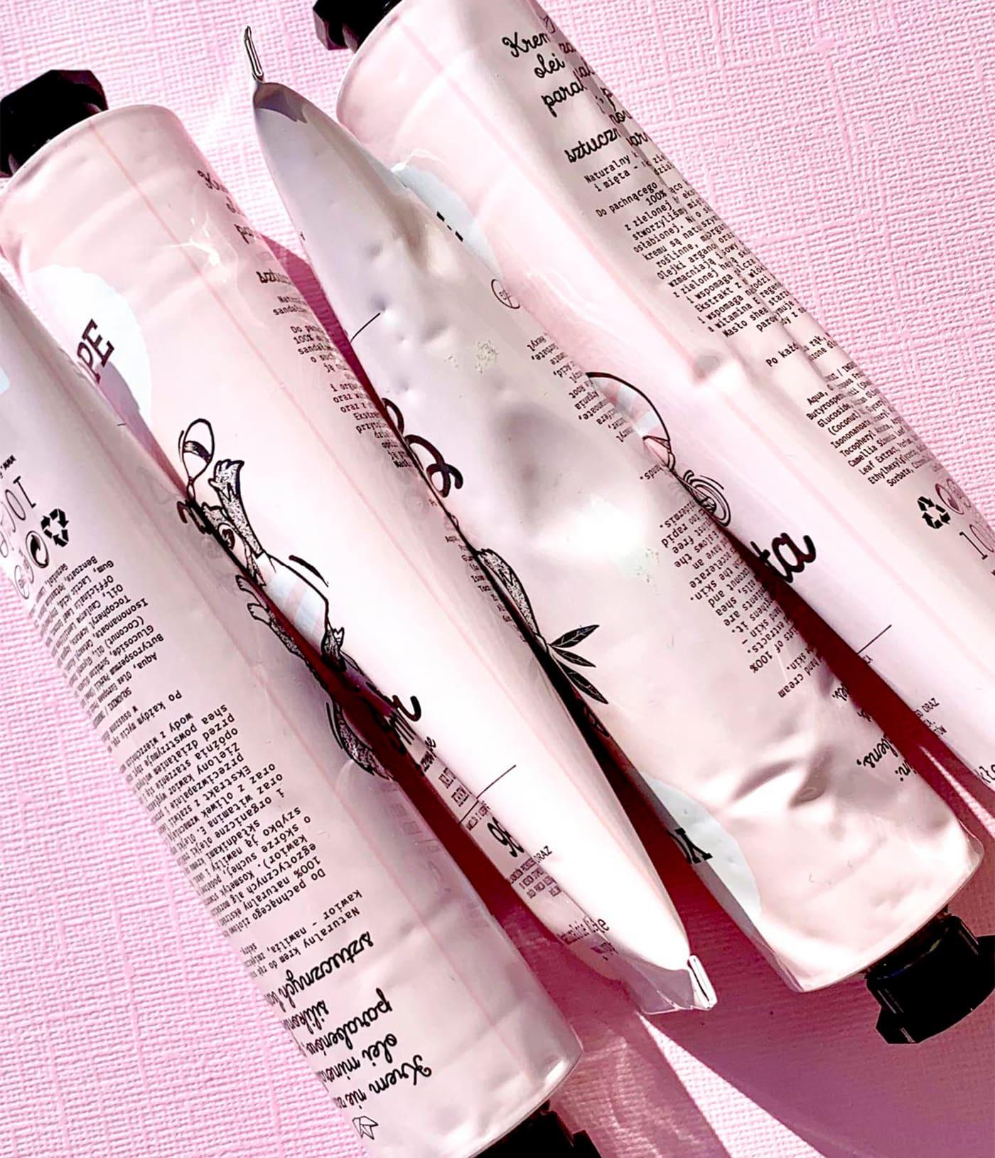 Tea and Mint Natural Hand Cream • Yope • International Cosmetic