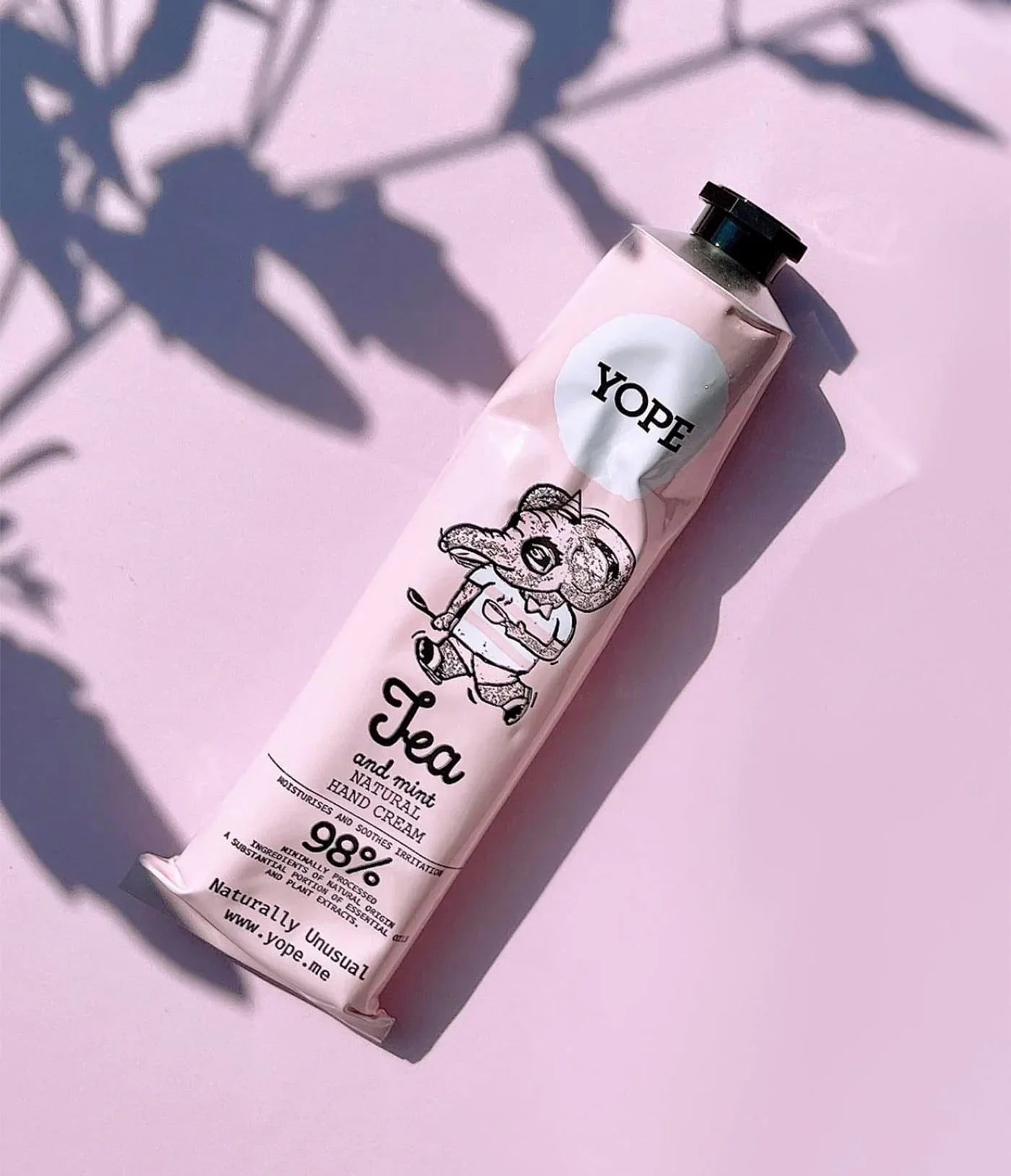 Tea and Mint Natural Hand Cream • Yope • International Cosmetic
