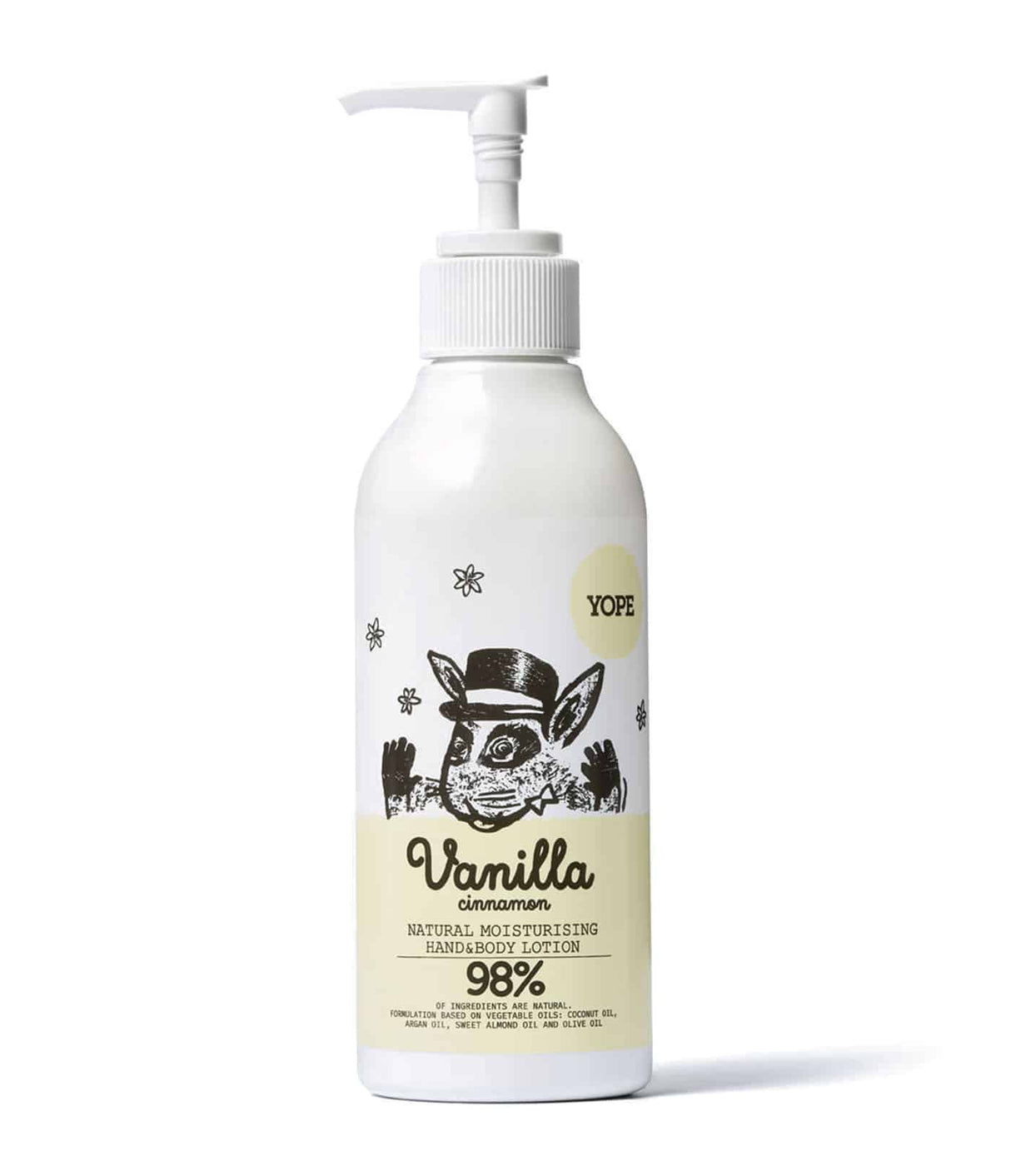 Vanilla and Cinnamon Natural Hand and Body Lotion de Yope