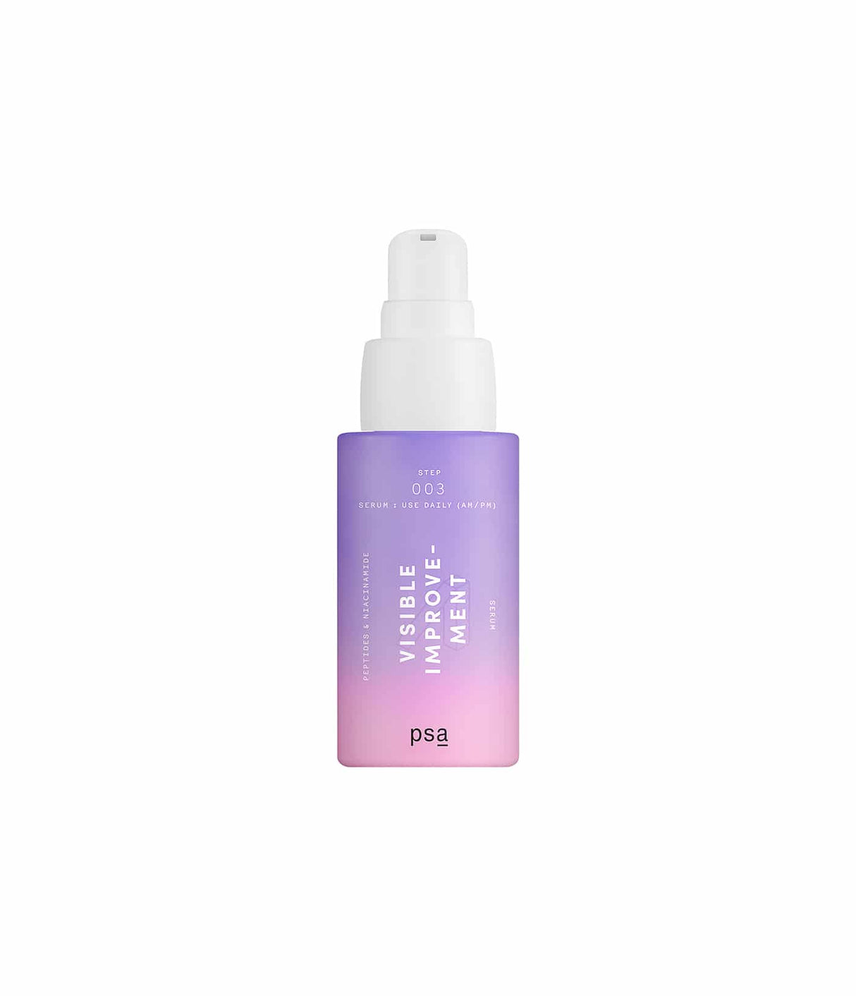 Visible Improvement Peptides & Niacinamide Serum de PSA